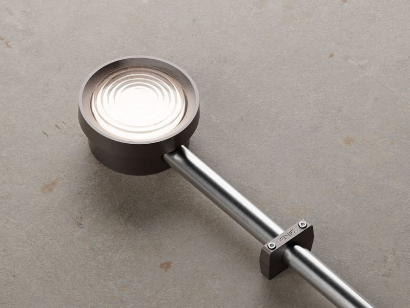 Алюминиевый настенный светильник с порошковым покрытием Genuit Silver ARCH-00008083