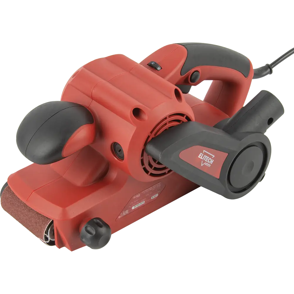 Ленточная шлифмашина Elitech МШЛ 800Э для дерева, 850 Вт 84465568 STLM-0050400