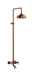 Душевая колонна с изливом для ванны. WE ARE IB hr850rr Antique Copper Indoor Shower