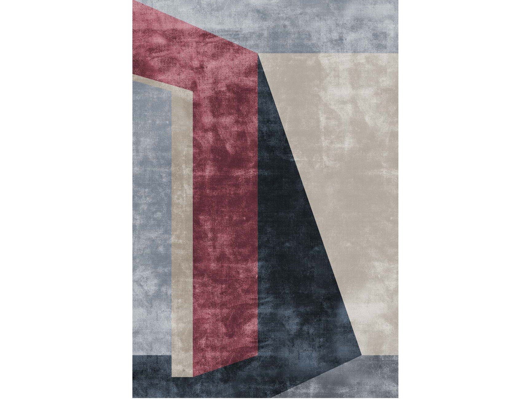 Ковер ручной работы из бамбукового волокна Sirecom Tappeti перспективы ARCH-00105551 - Вид №1