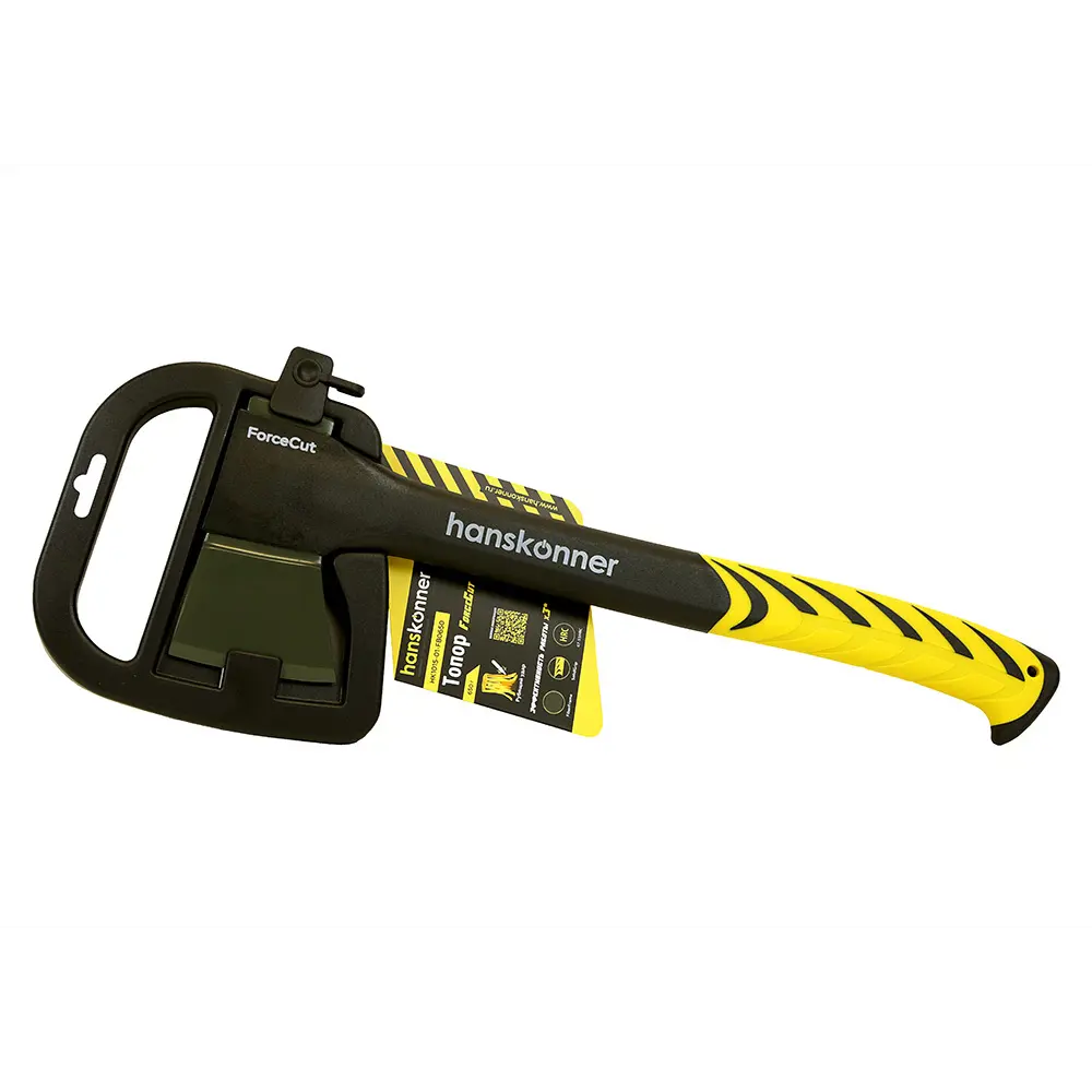 Топор Hanskonner HK1015-01-FB0650 фиберглассовая ручка 520 мм 1000 г STLM-2074992 - Вид №3