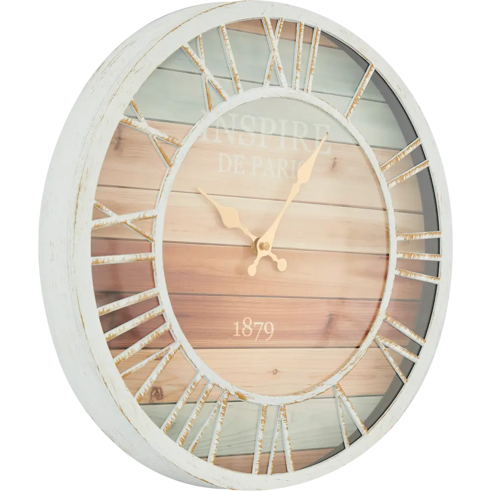 Часы настенные Dream River DMR круглые ø40.6 см цвет белый STLM-2136641 - Вид №2