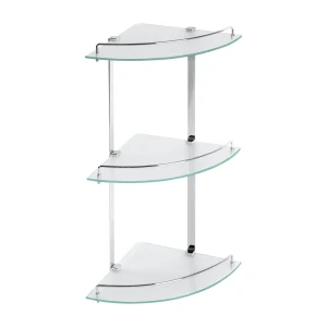 Полка для ванной Verran Basic угловая трёхъярусная