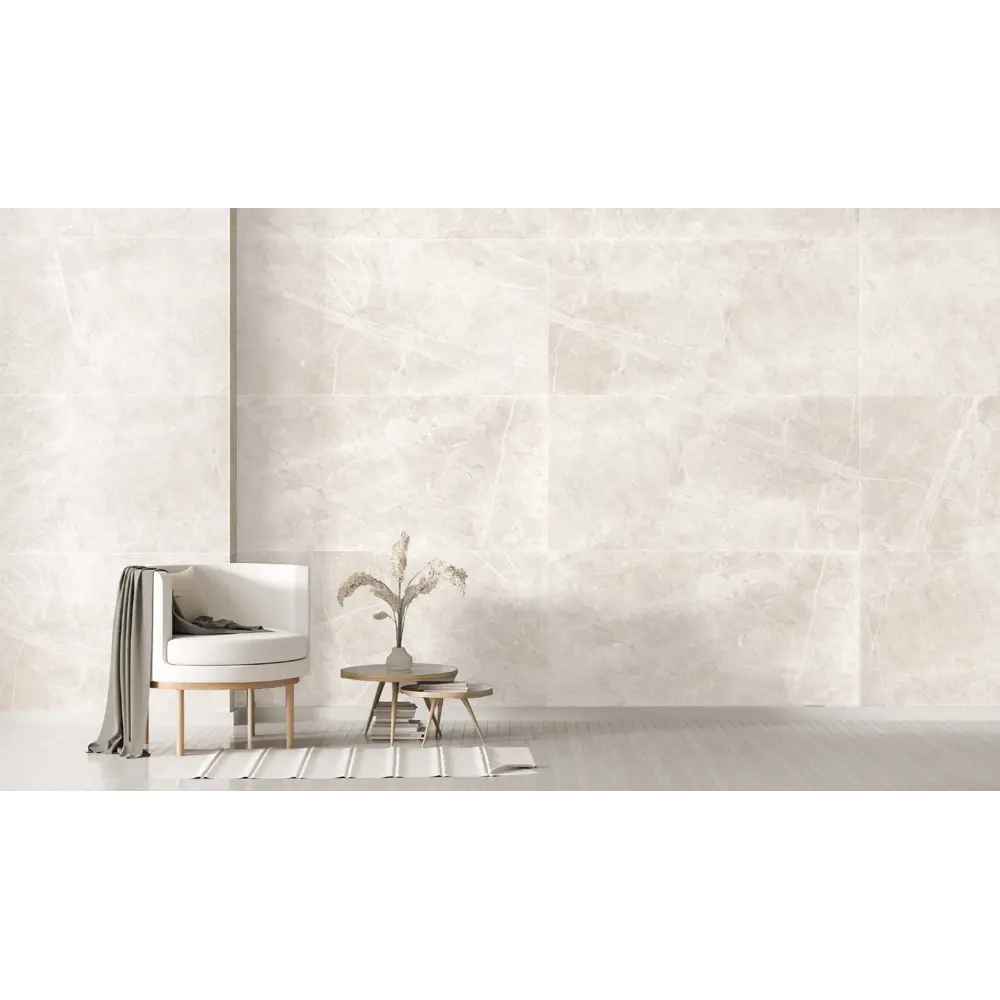 Глазурованный керамогранит Global Tile Glorietta 60x120 см 1.44 м² матовый цвет светло-бежевый 89448728 STLM-2047447 Glorietta_GT - Вид №5