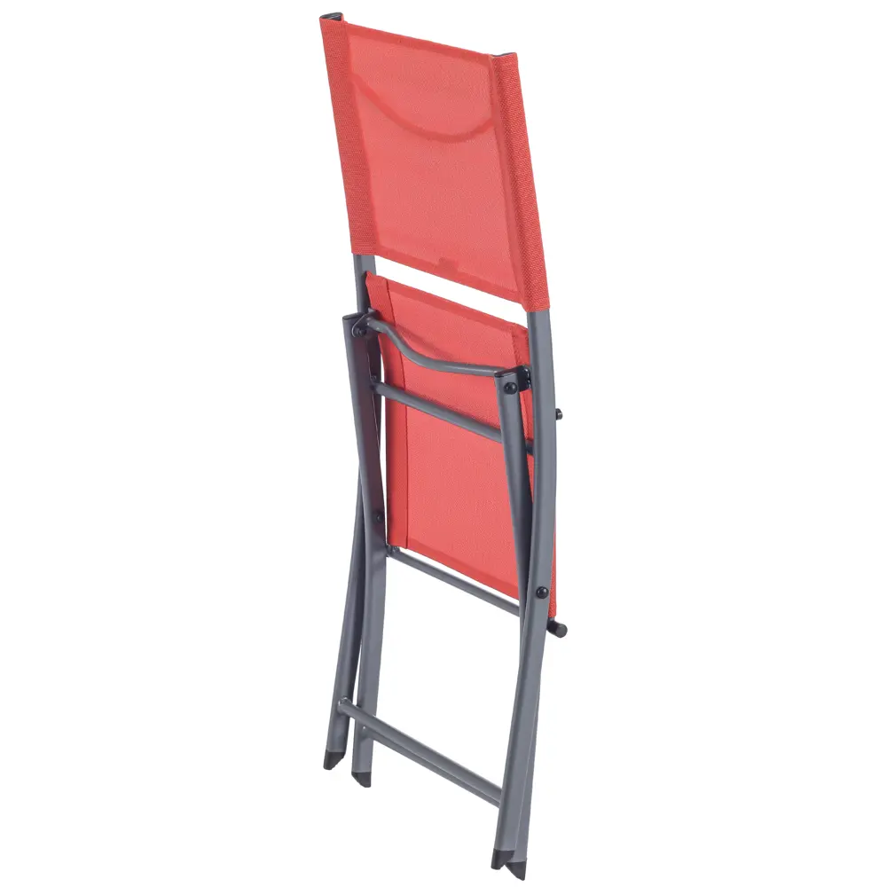 Стул Naterial Emys Origami складной 52x42x83 см сталь красный STLM-2172913 - Вид №2