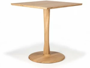 Ethnicraft Квадратный обеденный стол из дуба Oak torsion 50021/50015