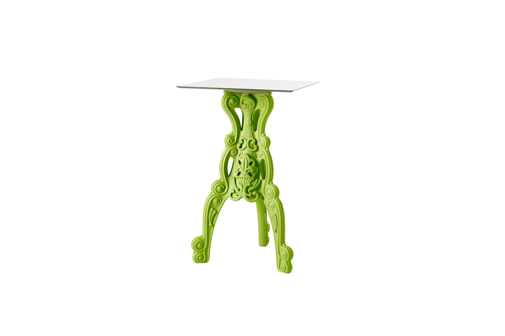 Высокий квадратный стол из полиэтилена для контракта SLIDE Дизайн любви ARCH-00091539 - Вид №9