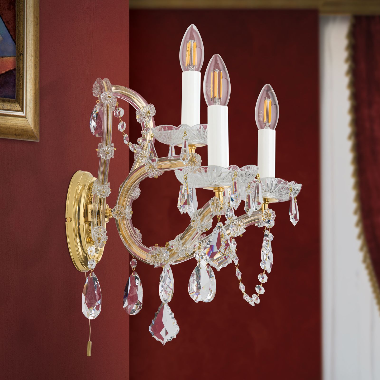 Настенный светильник с кристаллами Orion Maria Theresia ARCH-00143956 - Вид №3