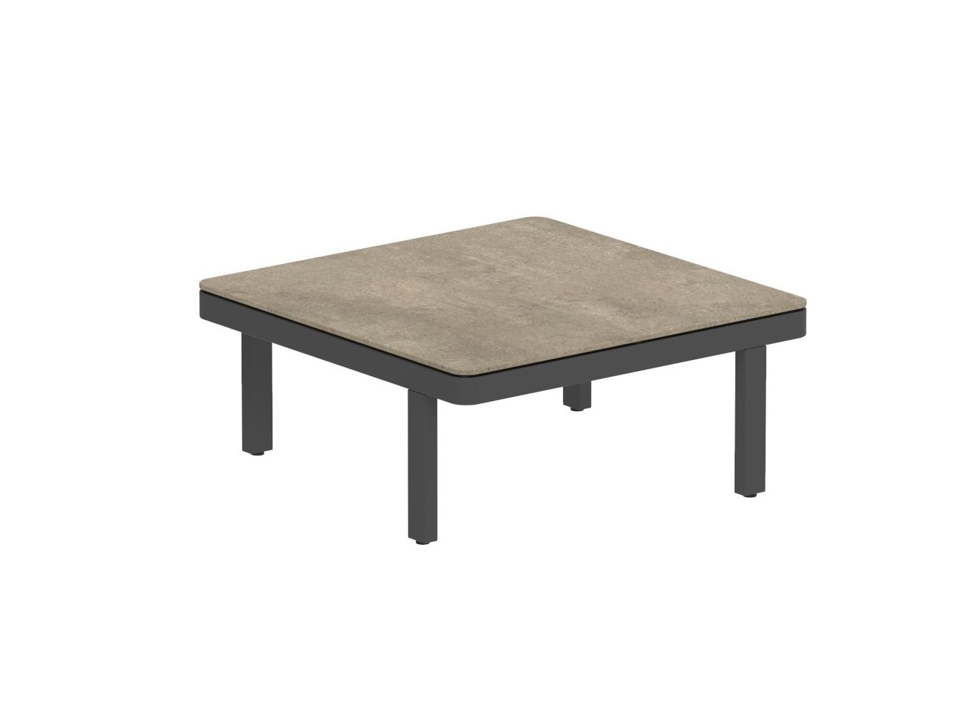 Алюминиевый квадратный садовый столик с порошковым покрытием Royal Botania Alura Lounge ARCH-00148085 - Вид №3