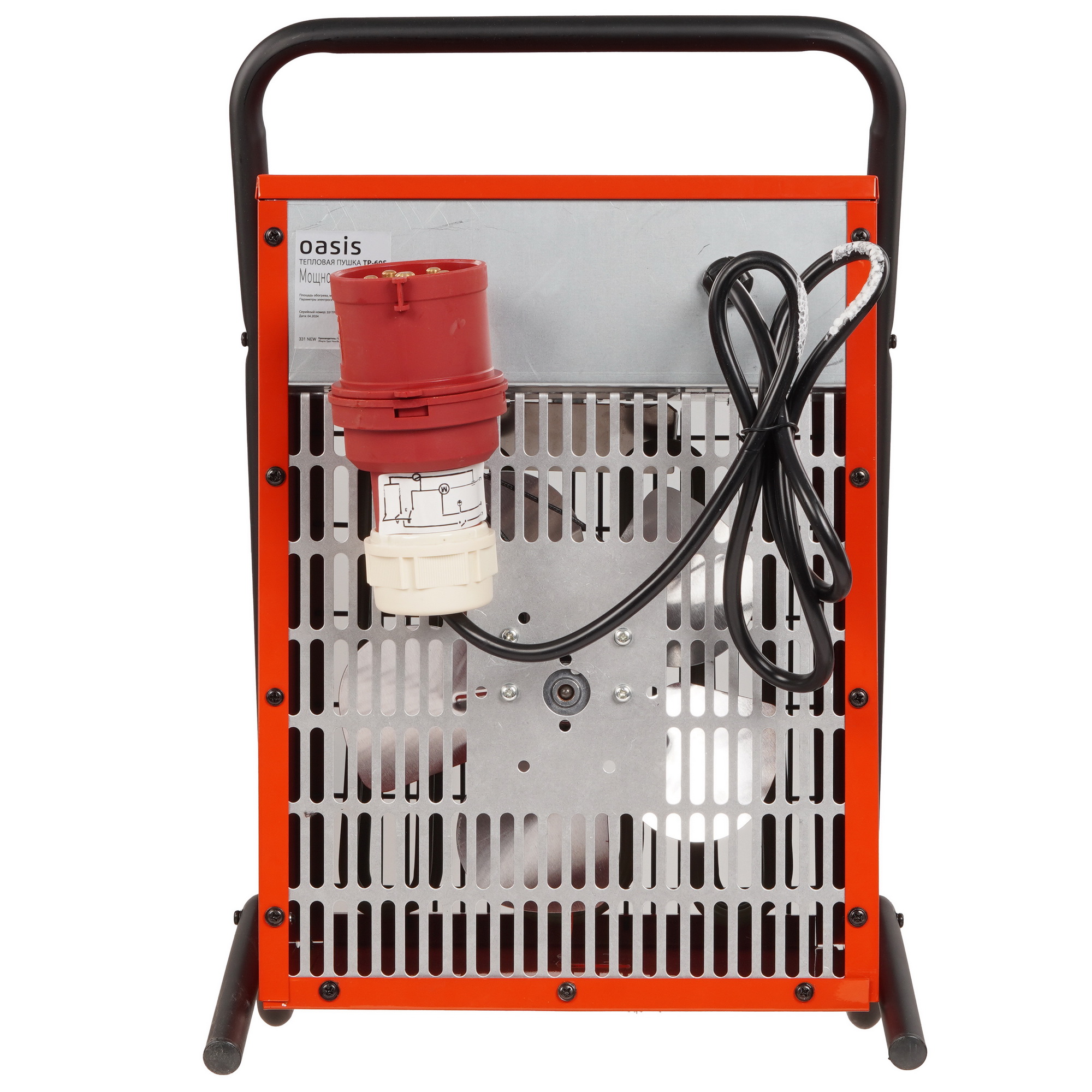 9161291 Тепловая пушка электрическая Oasis TP-60S NEW STDN-0076047 - Вид №5