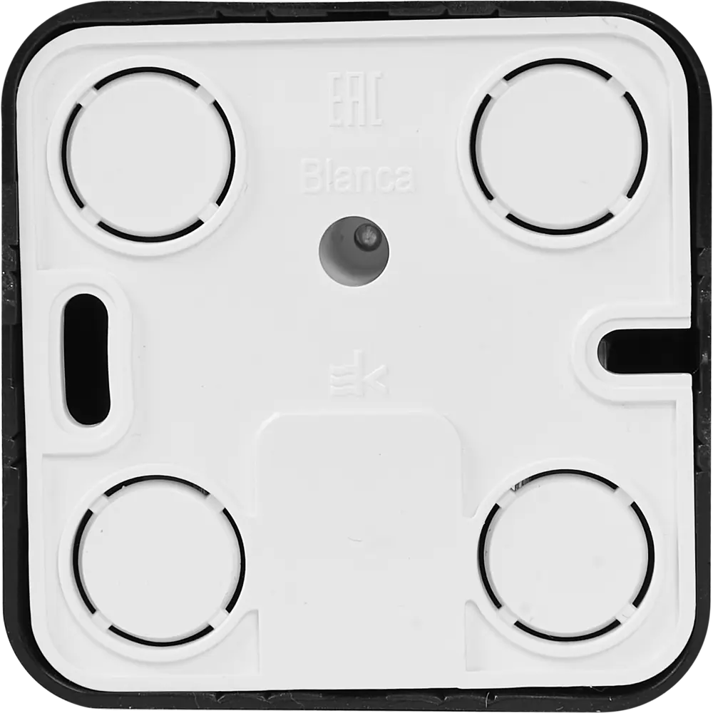 Розетка компьютерная двойная накладная Schneider Electric Blanca RJ45 UTP cat 5e без заземления цвет антрацит 86720946 STLM-2072142 SYSTEME ELECTRIC - Вид №3