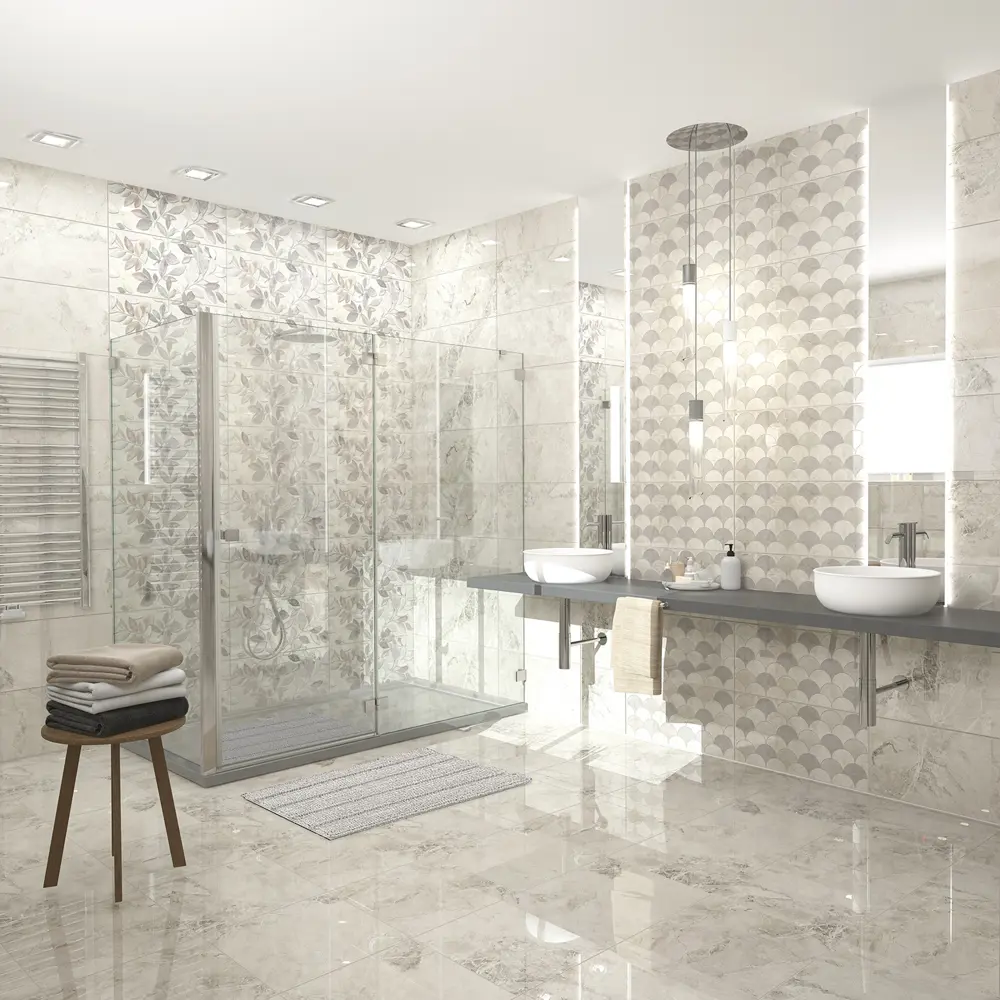 Плитка настенная Azori Elegance Beige 31.5x63 см 1.59 м² цвет бежевый 84735819 STLM-2123054 Kerlife - Вид №1