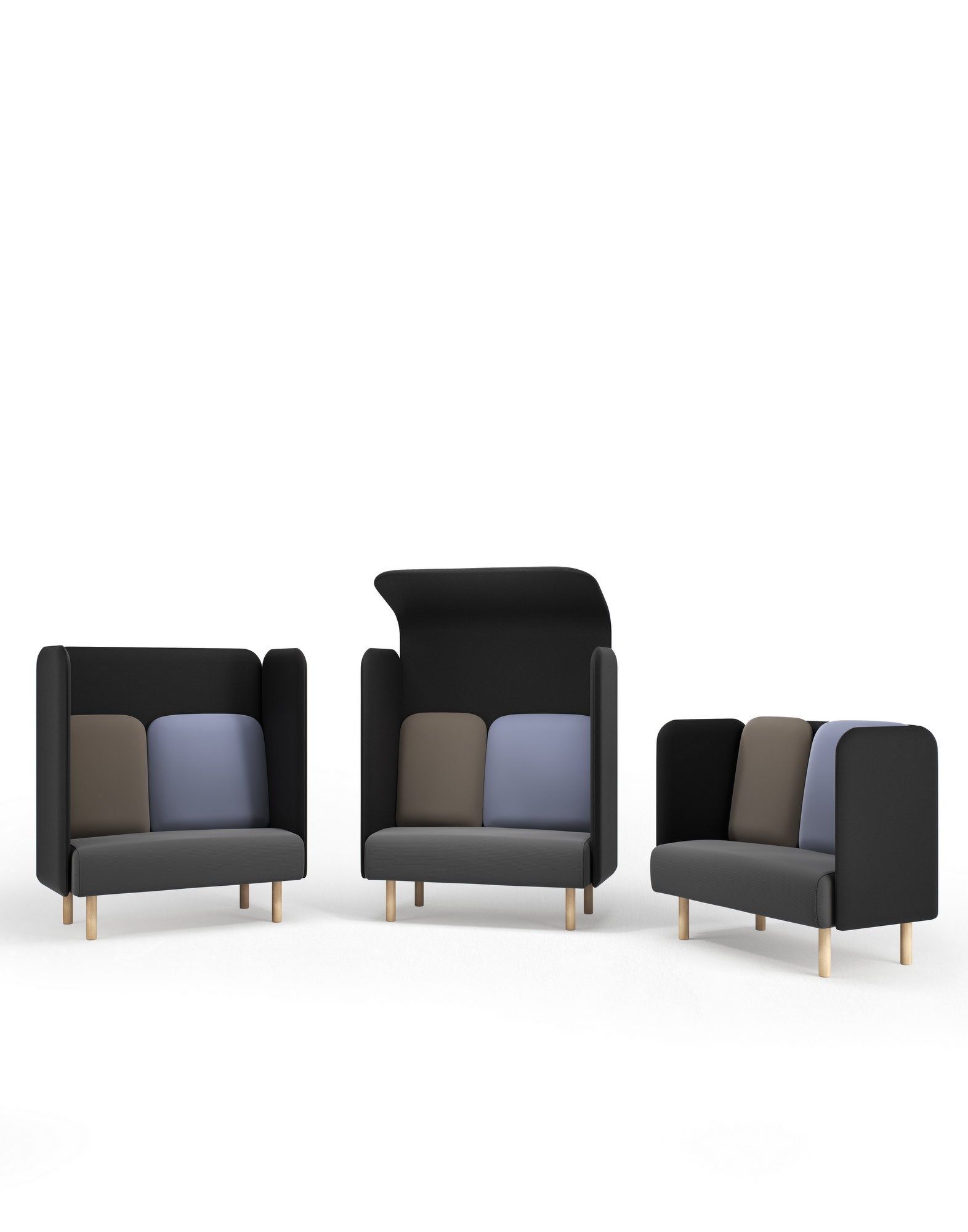 2-местный диван с высокой спинкой Intuit by Softrend август ARCH-00121702 - Вид №8