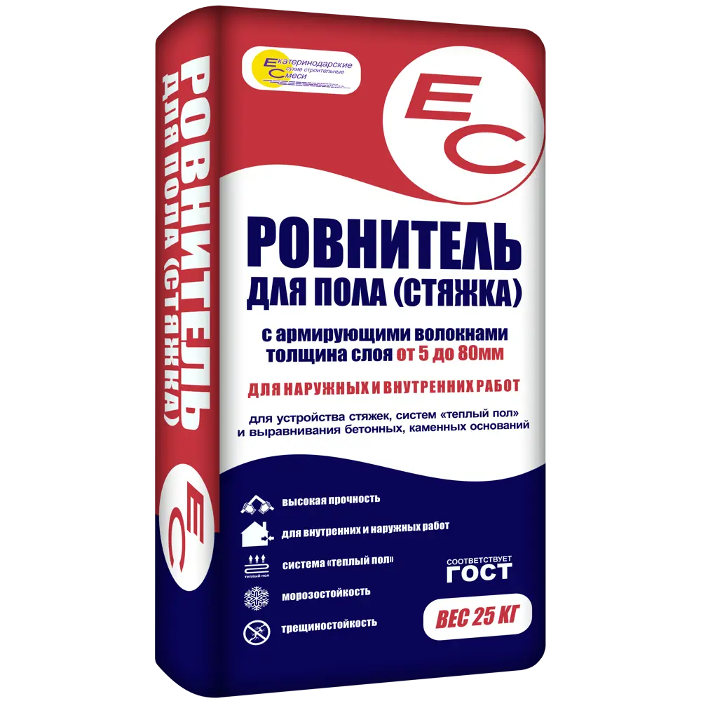 Ровнитель для пола ЕС 25 кг EC STLM-2032311