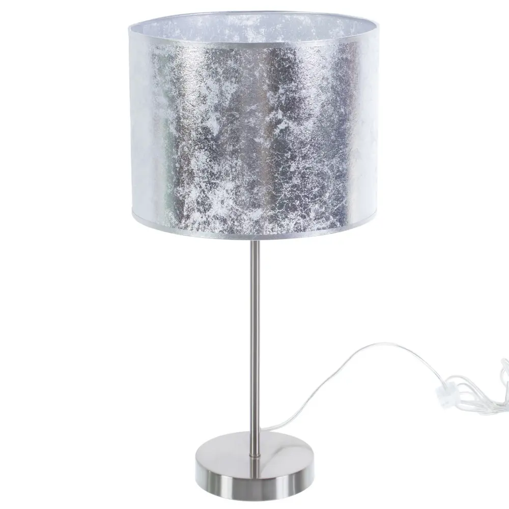 Настольная лампа Globo 1xE27х60 Вт, цвет серебро STLM-2131337 - Вид №2