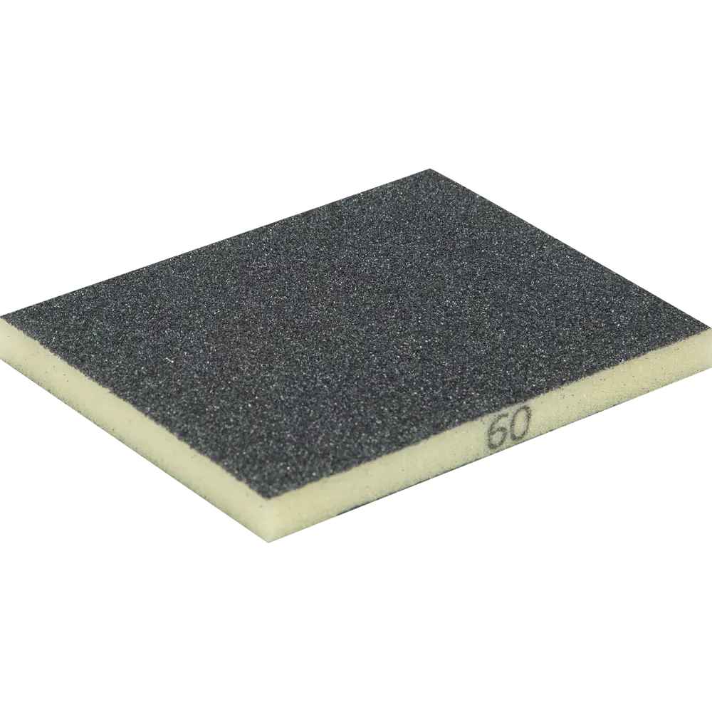 82805852 Губка шлифовальная абразивная двухсторонняя Norton P60 123x98x12.5 мм STLM-0036237 