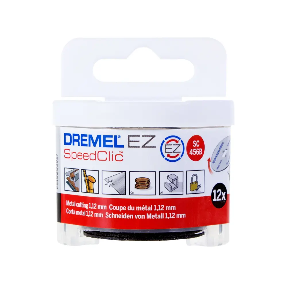 Набор отрезных кругов Dremel SC456, резка металл/дерево/пластмасса, 38 мм, 12 шт. 14334175 STLM-2181994  - Вид №3
