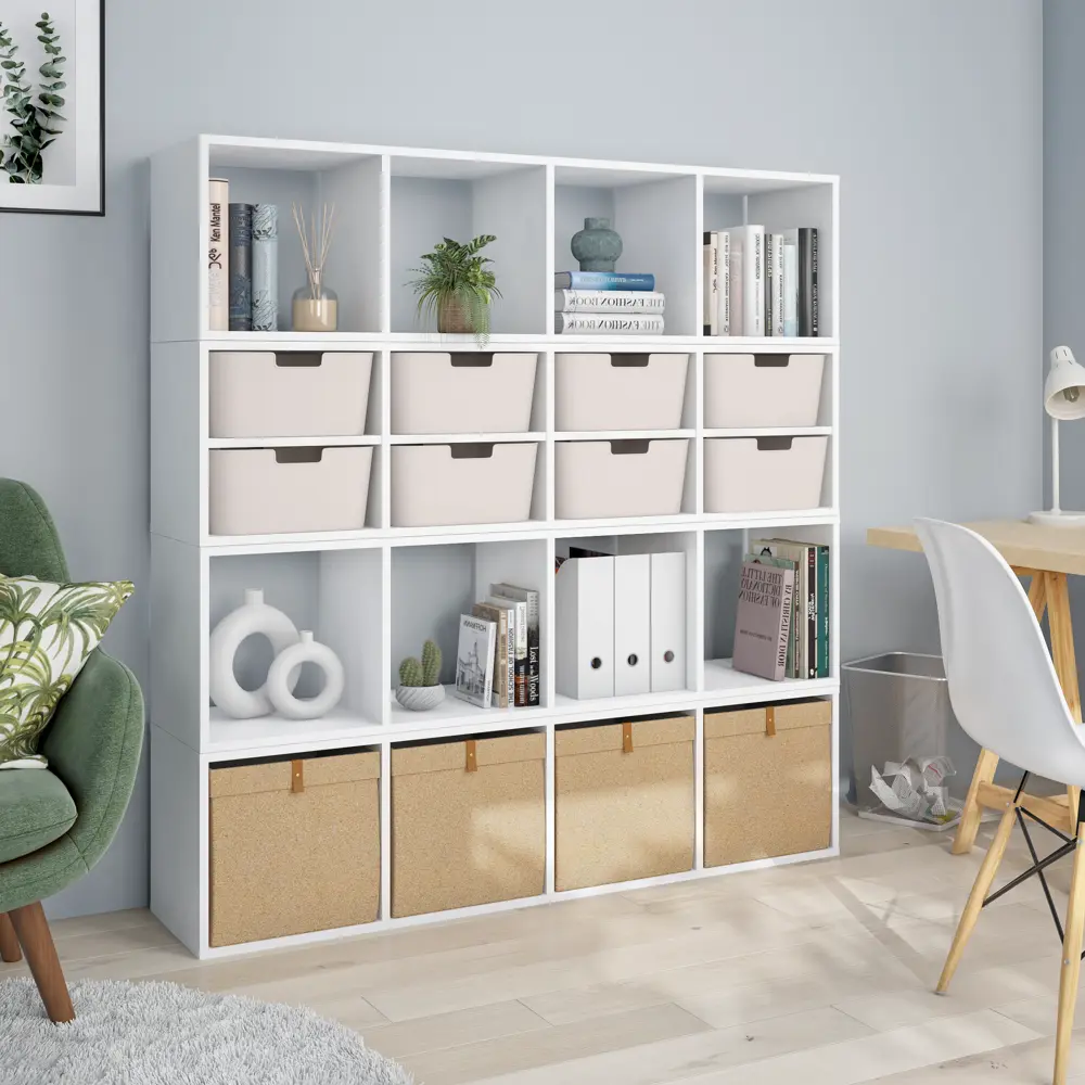 Короб Spaceo KUB L 31x31x31 см 30 л пробковый STLM-2151702 - Вид №9