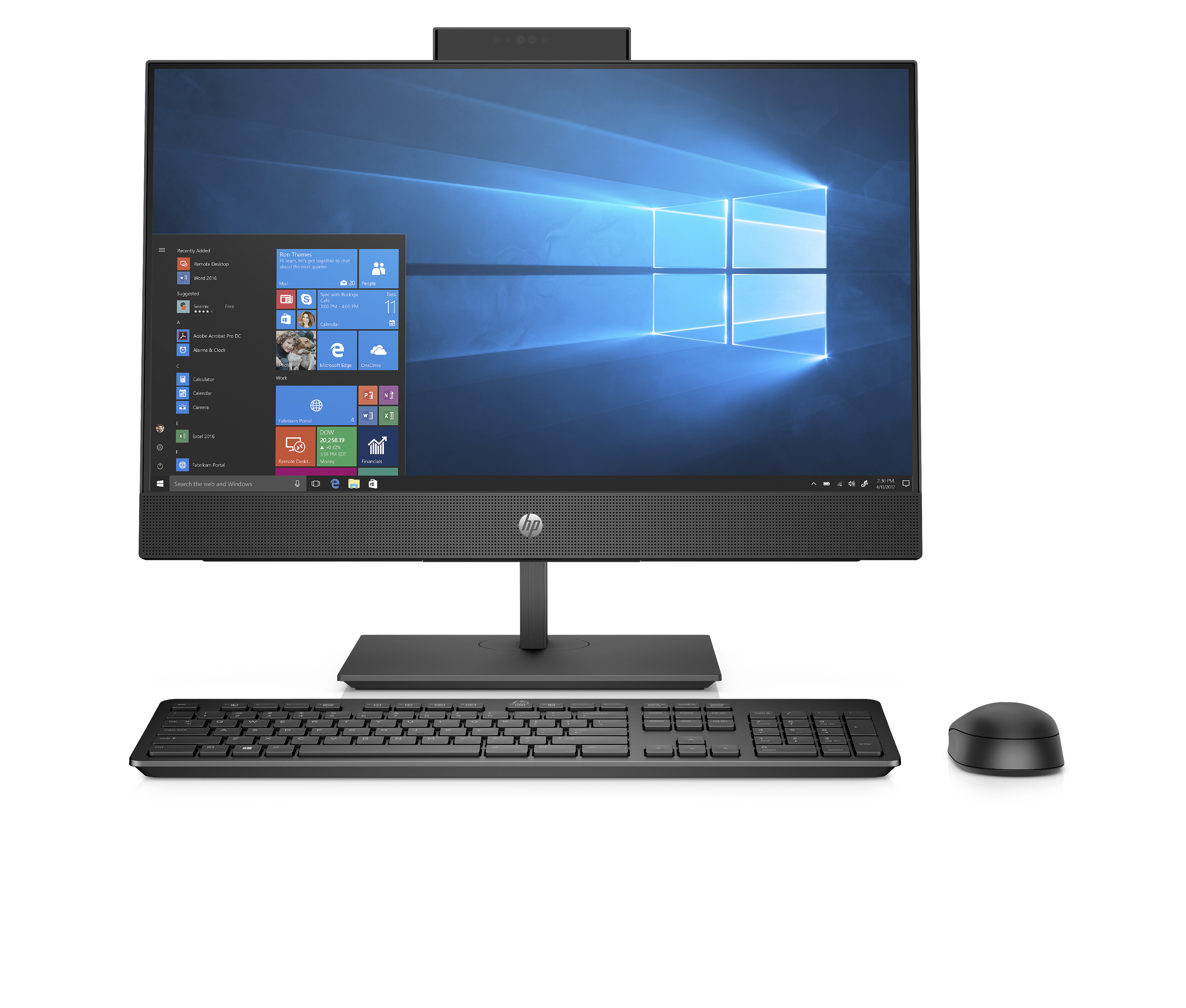 8PG97ES#ACB proone 440 g5 aio 23.8"(1920x1080 ips)/intel core i7 9700t(2ghz)/8192mb/256pcissdgb/nodvd/wifi/war 1y/w10pro + hdmi port, has stand / vesa plate dib, spec HP Santreyd  - Вид №1