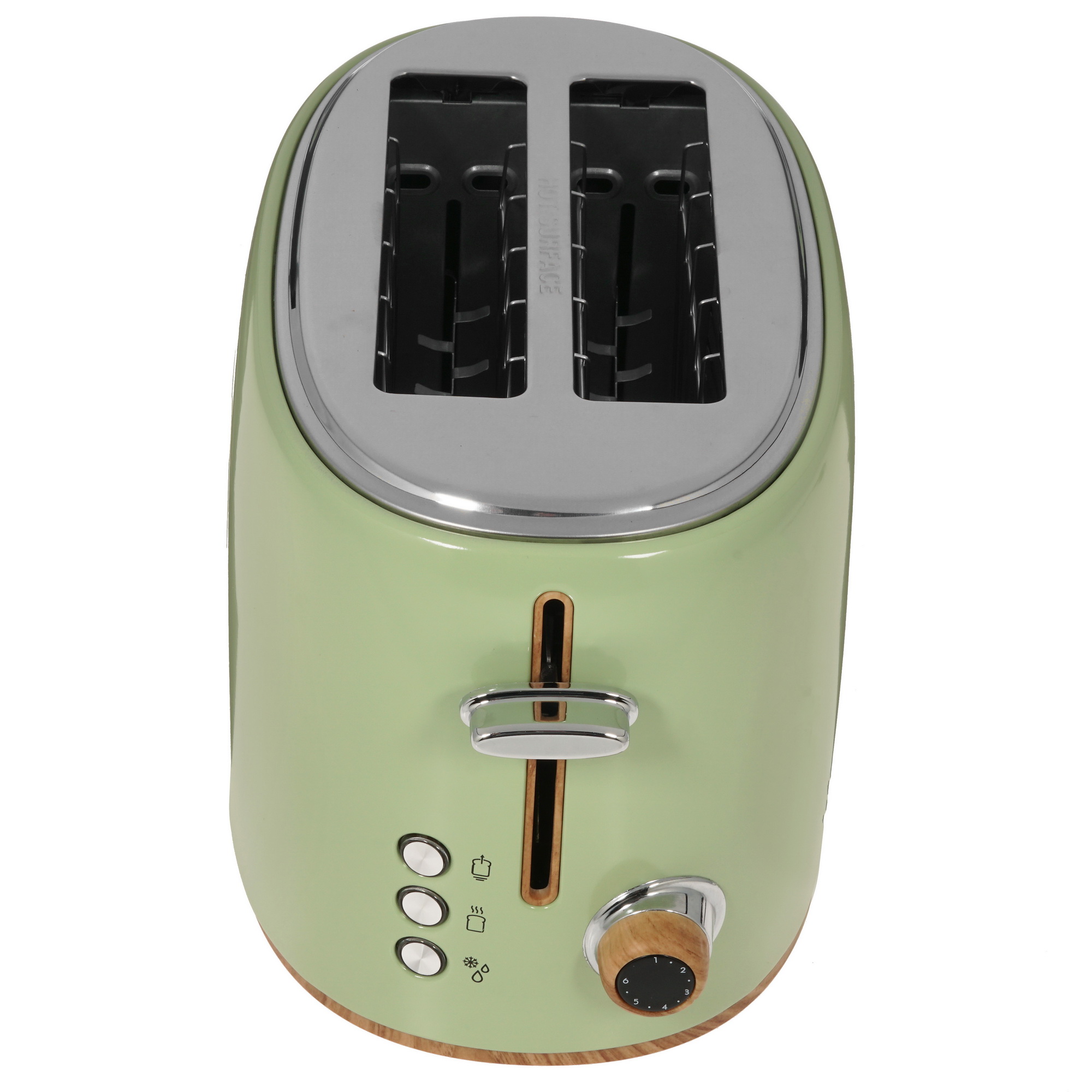 5300238 Тостер TESLER TT-240 зеленый STDN-0054158 - Вид №1