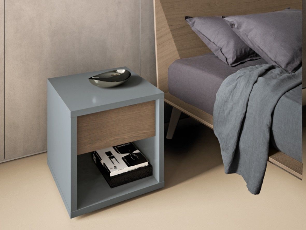 Деревянная прямоугольная тумбочка с ящиками Dall'Agnese тонкий ARCH-00096929