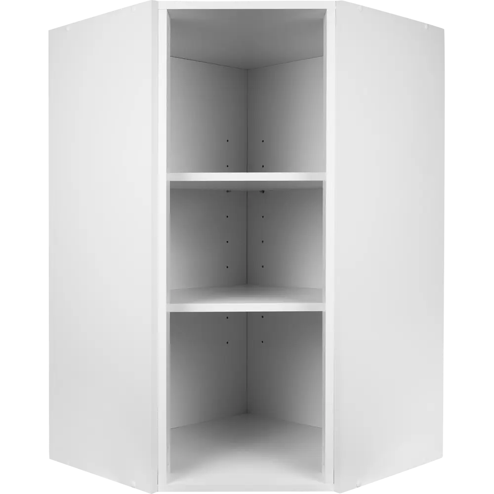 Каркас навесной угловой 60x92x60 см, ЛДСП, цвет белый 82286705 STLM-2132665 DELINIA  - Вид №1