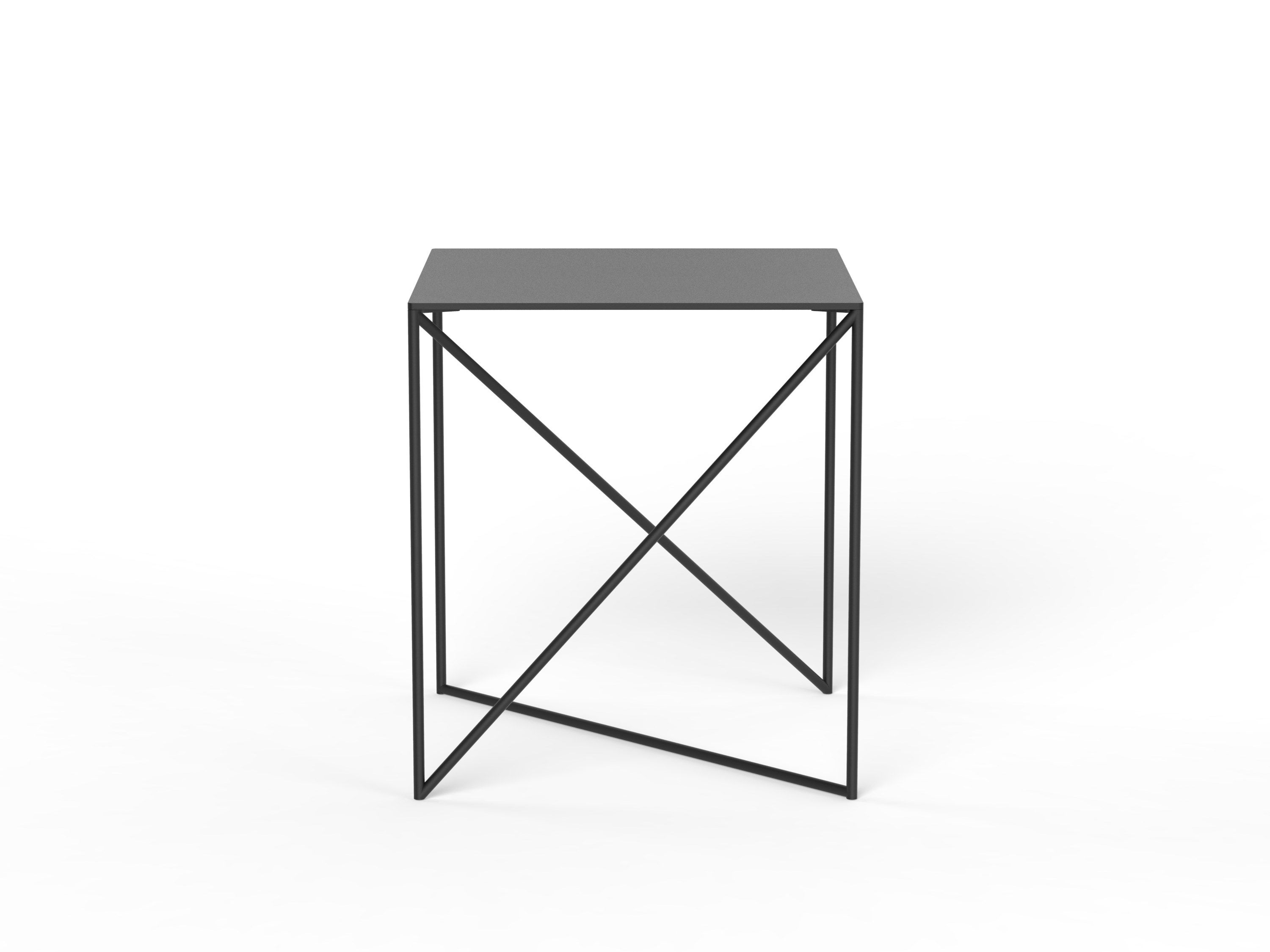 Квадратный стол из стали и алюминия Grupa Dot ARCH-00015553