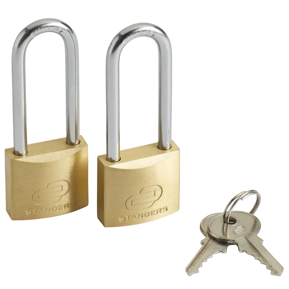 Замок навесной STANDERS с автоматической блокировкой для подсобных помещений 82247290 STLM-0023052 - Вид №1