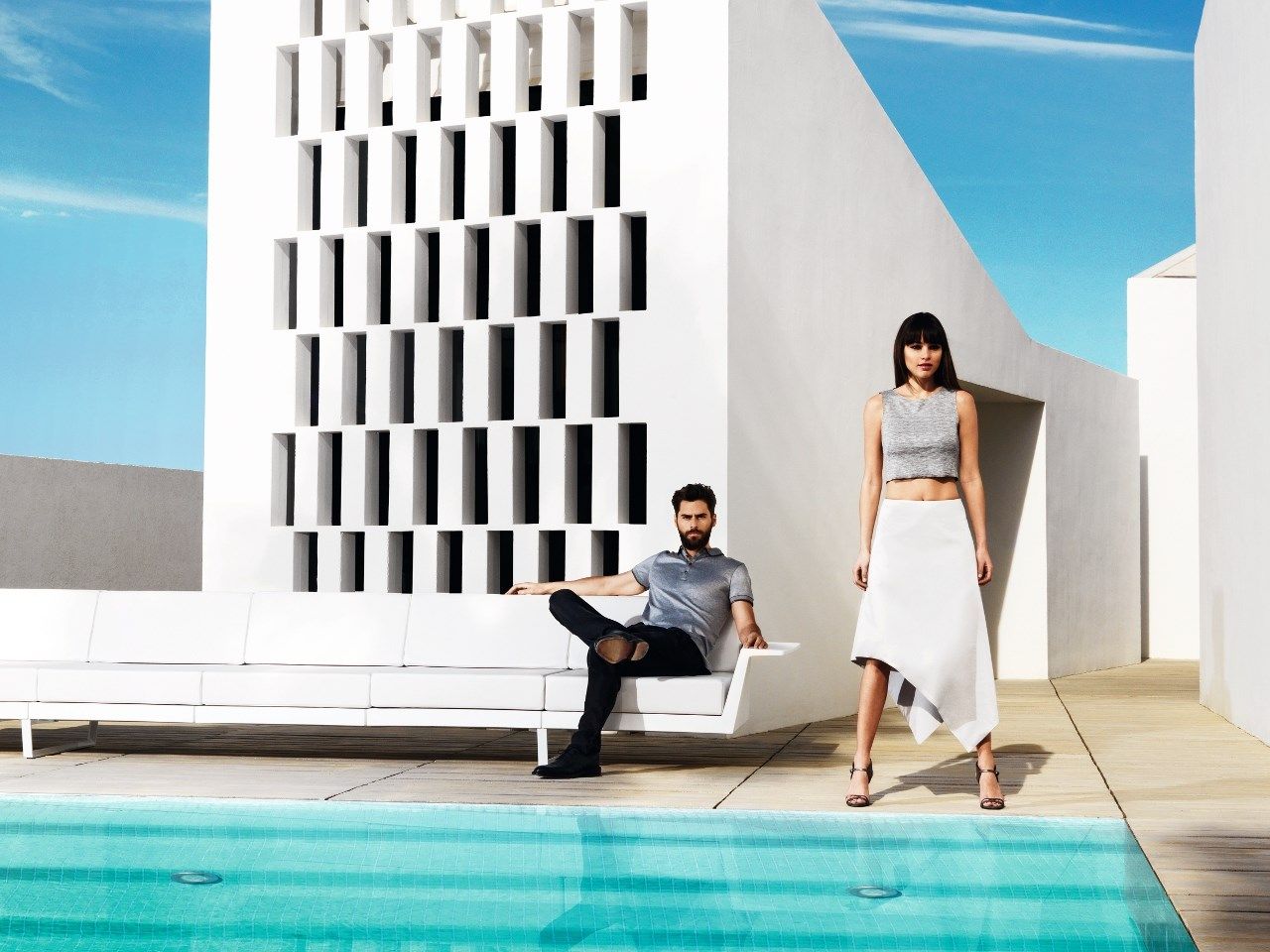 Модульный садовый диван Vondom ARCH-00056845 - Вид №7