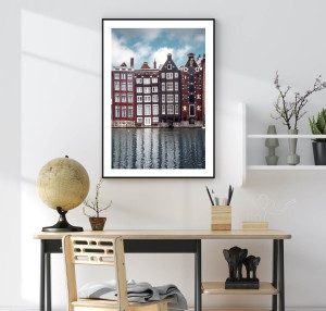 90739089 Постер 28 картин "Город Амстердам" 40x50 см, в подарочном тубусе STLM-0362357 Santreyd
