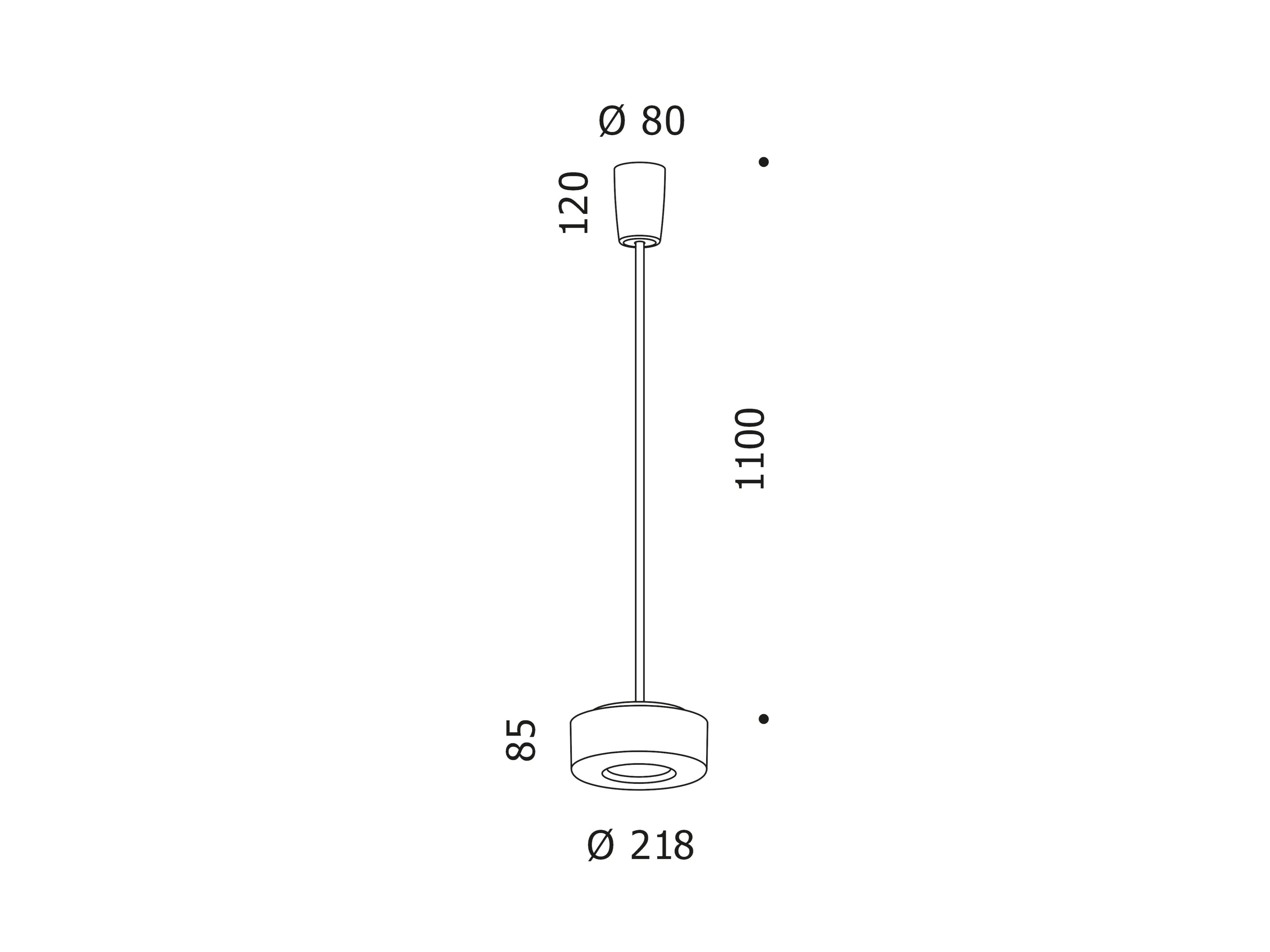 Стеклянный светодиодный подвесной светильник serien.lighting керлинг ARCH-00056755 - Вид №6