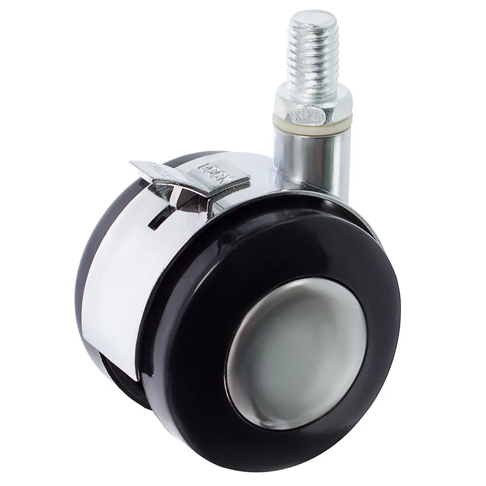 Колесо LZTB-50, 50 мм поворотное с тормозом LARVIJ STLM-2192337