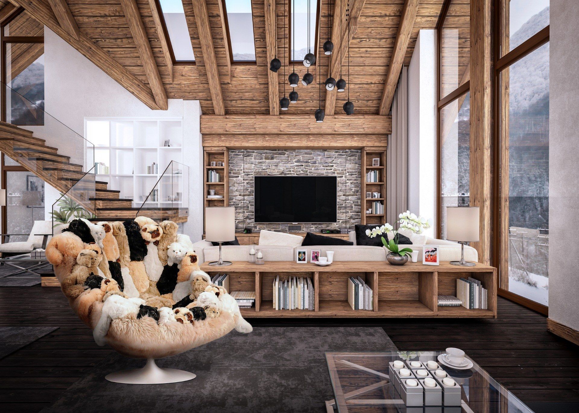 Полиэфирное кресло APCOLLECTION Aristo ARCH-00024782 - Вид №1