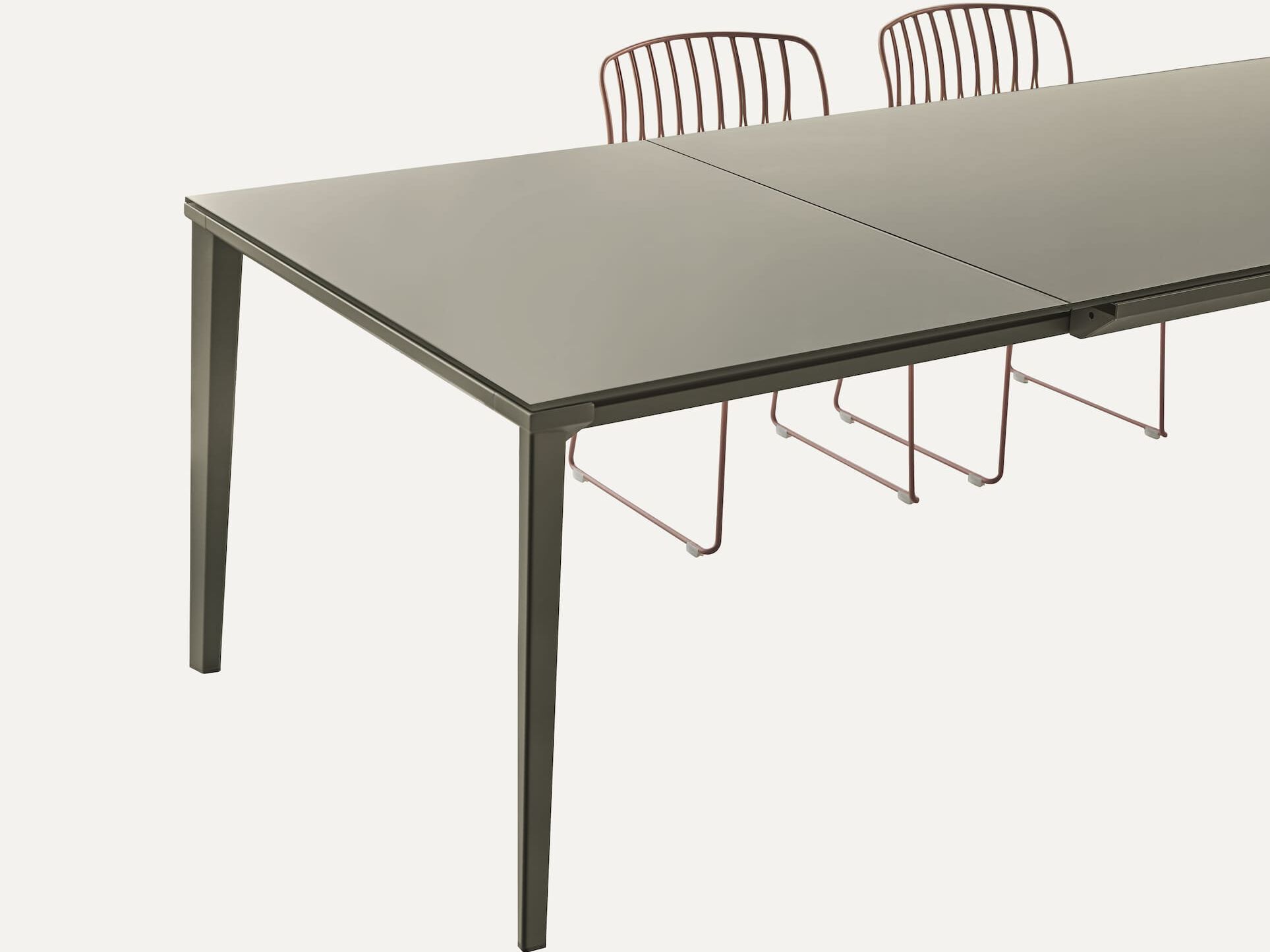 Выдвижной металлический обеденный стол и Супермармо Bontempi Casa ECHO ARCH-00029914 - Вид №6