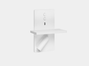 Алюминиевый регулируемый светодиодный настенный светильник с USB-разъемом