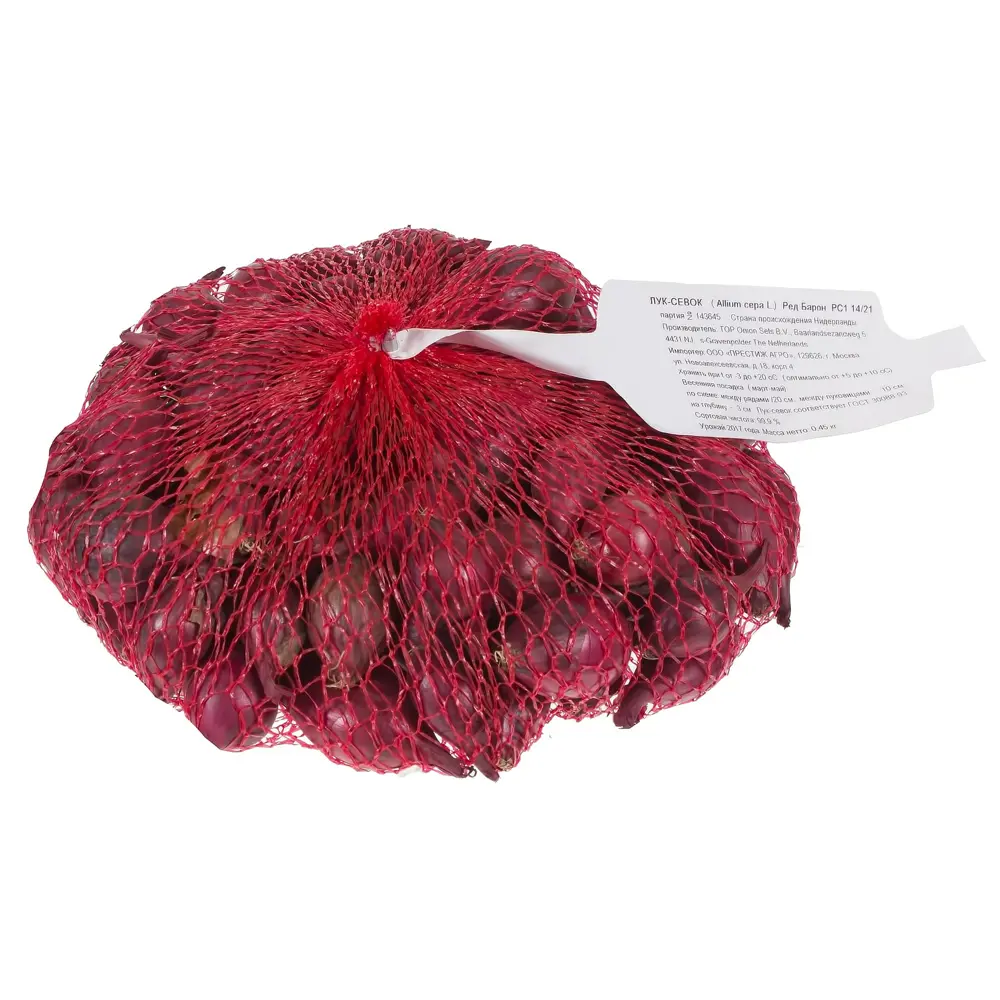 Лук-севок «Ред Барон» 14/21 упаковка 0.45 кг Santreyd STLM-2041813