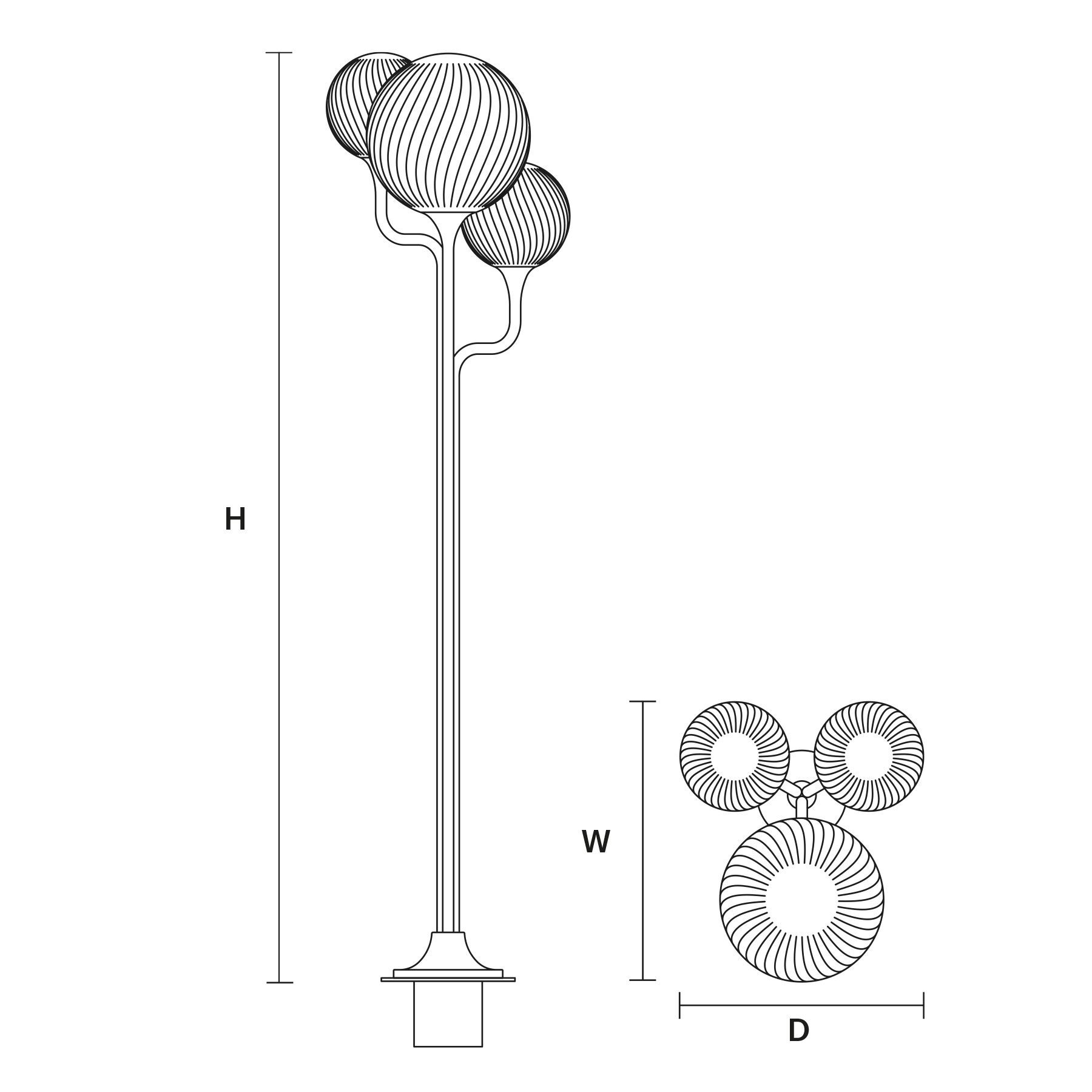 Напольный напольный светильник Сид Masiero Tee Outdoor ARCH-00015934 - Вид №1