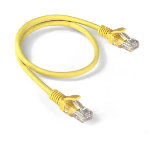 Патч-корд LSZH ExeGate UTP-RJ45-RJ45-5e-05M-LSZH-YL UTP cat.5e 0.5 м цвет желтый