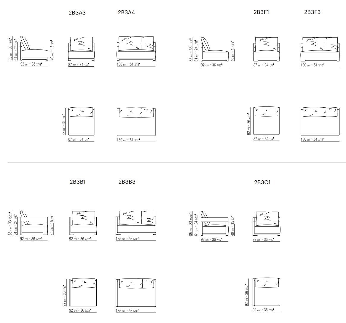 Садовый диван Flexform Милош ARCH-00110155 - Вид №6