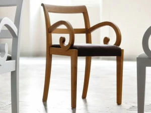 Porada Деревянный стул с подлокотниками Iron