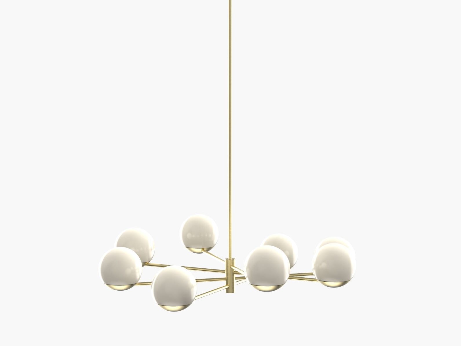 Светодиодный потолочный светильник ручной работы Cameron Design House Мяч и обруч ARCH-00089460 - Вид №3