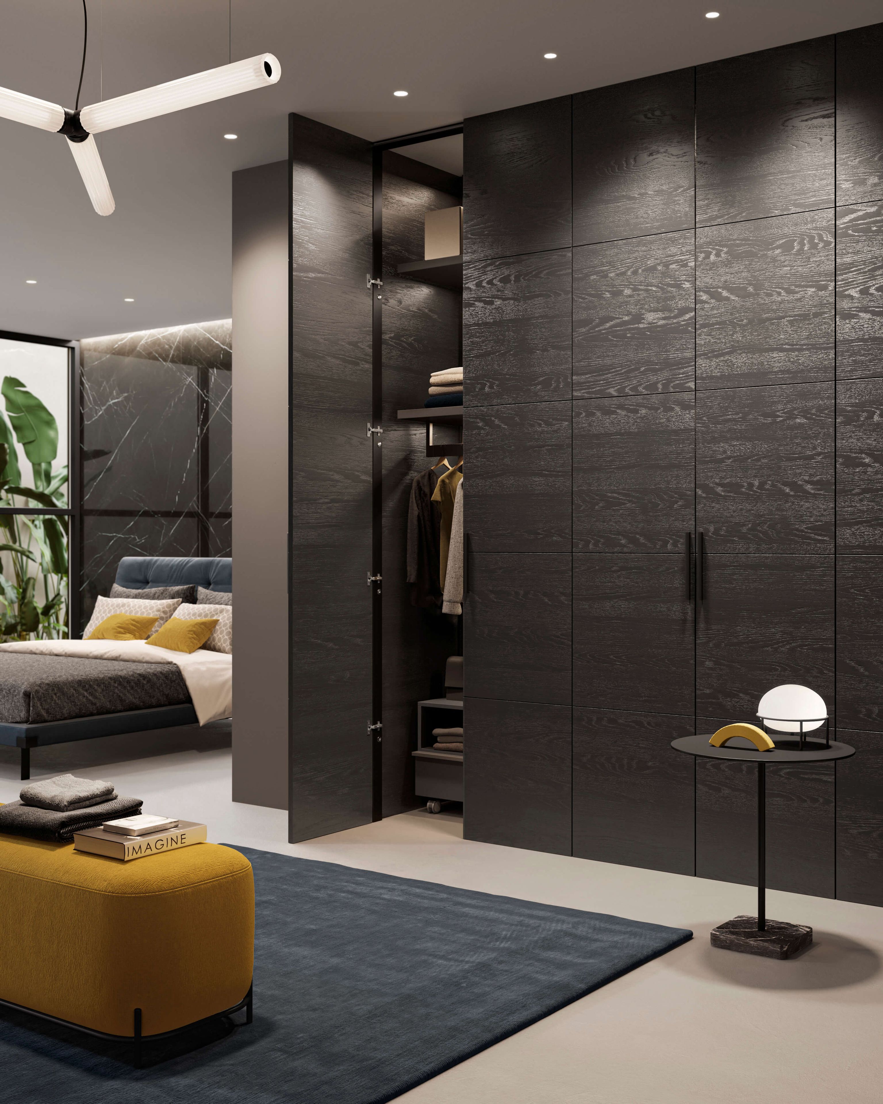 Деревянные стены заподлицо двери для шкафов GAROFOLI Miria ARCH-00104224 - Вид №1