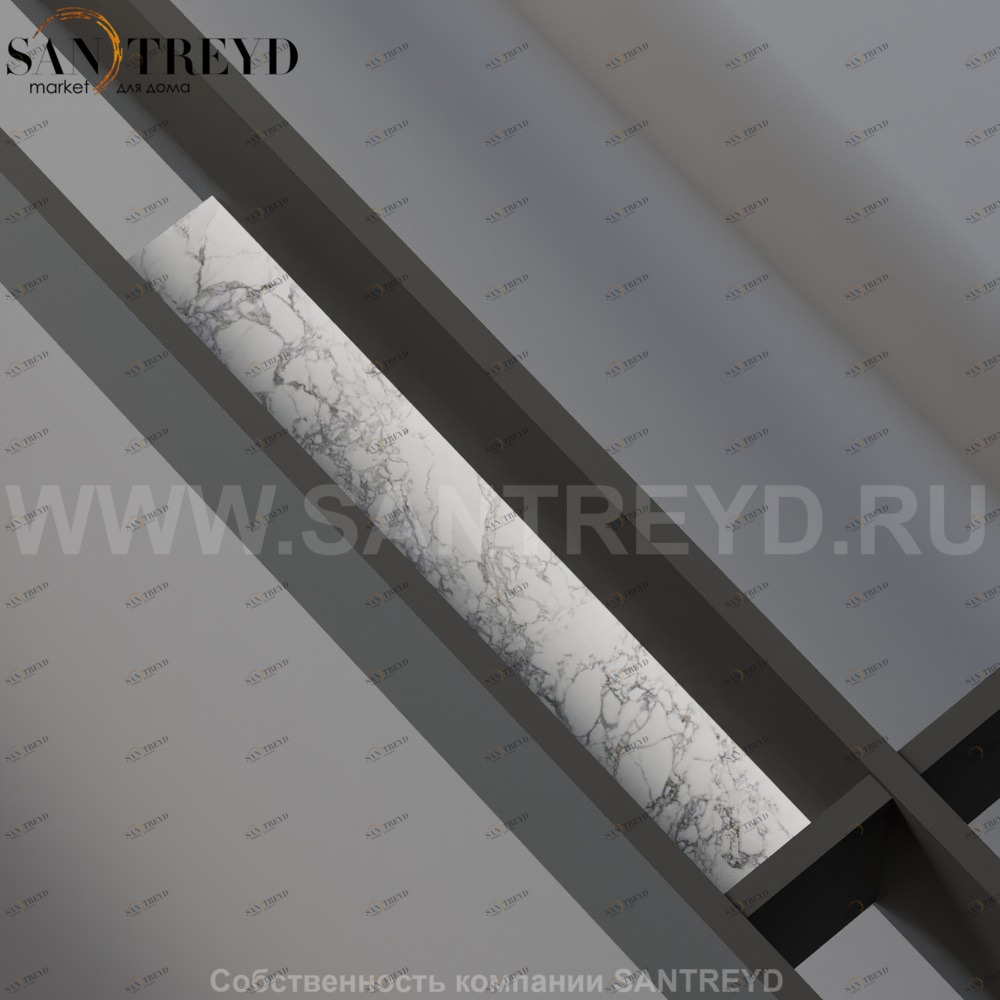 RIGO Полочка из белого мрамора ARIGM50MC Agape