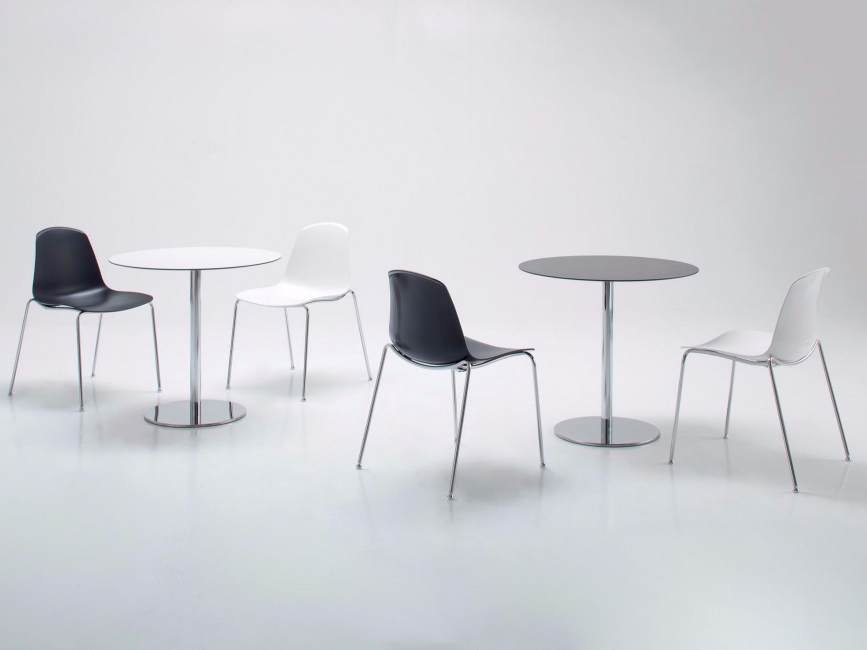 Круглый стол из МДФ со спицами Luxy склеивание ARCH-00011465 - Вид №1