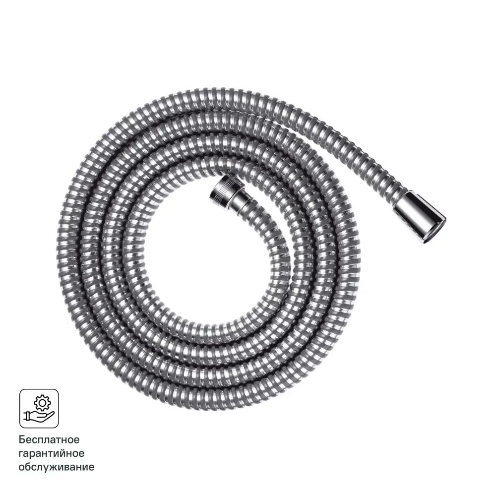 Шланг для душа Hansgrohe Metaflex 28264000 2 м ПВХ цвет хром STLM-2080634