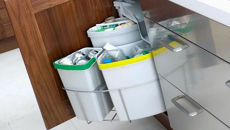 Встраиваемые мусорные ведра — купить в Санкт-Петербурге, цены в интернет-магазине «ТехноВеб»