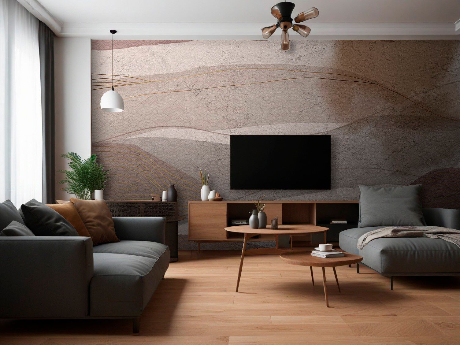 Моющиеся виниловые обои Carta da Parati Artistica Moderna ARCH-00023859