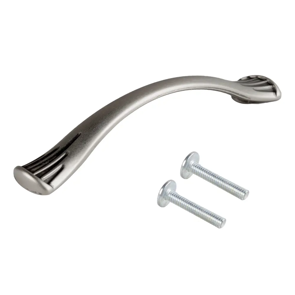 Мебельная ручка-скоба Gamet UR15-0096-GA011 SN 96 мм матовый никель 14236882 STLM-2048838  - Вид №1
