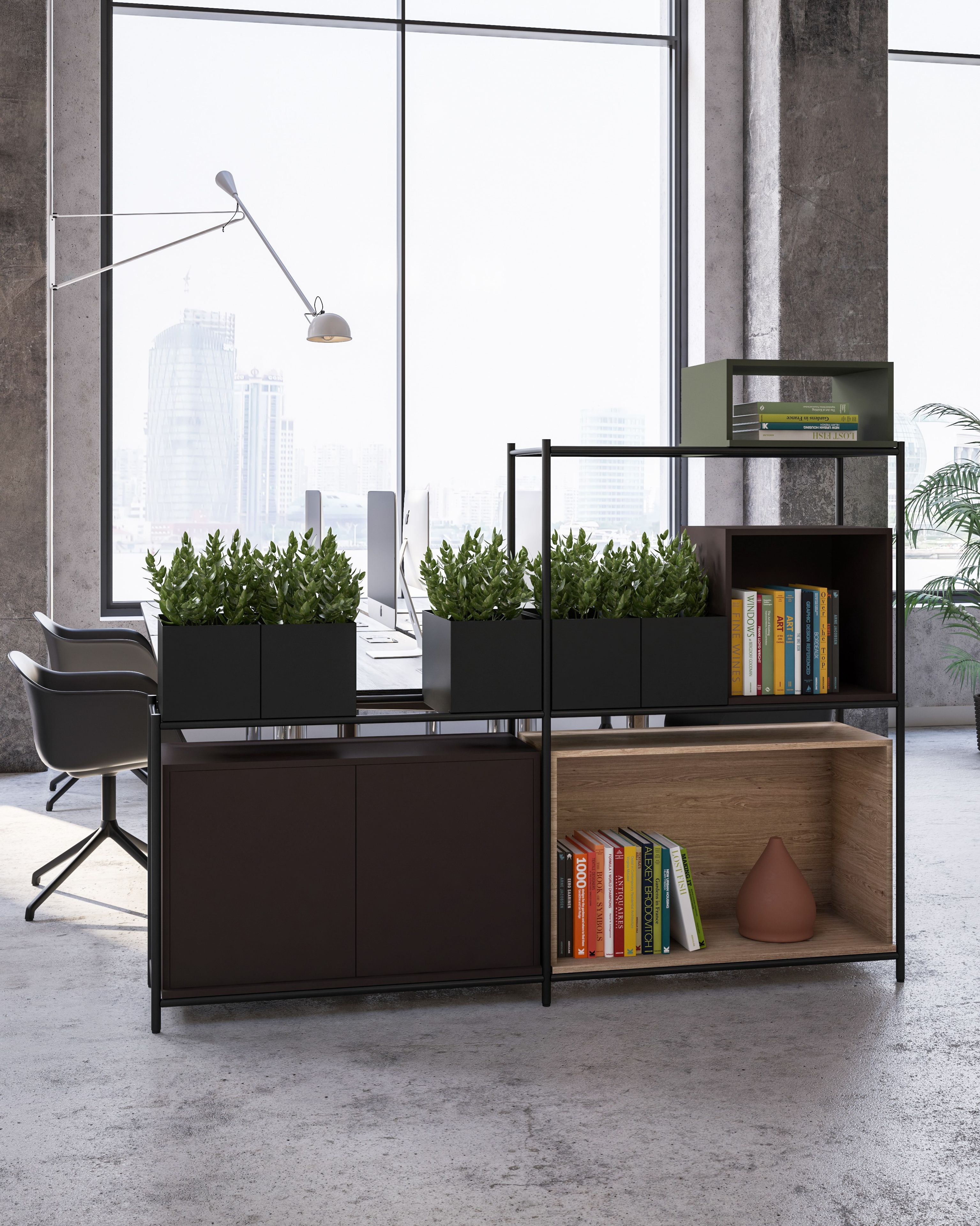 Модульная секционная самонесущая полка Mizetto Understand ARCH-00044456 - Вид №13