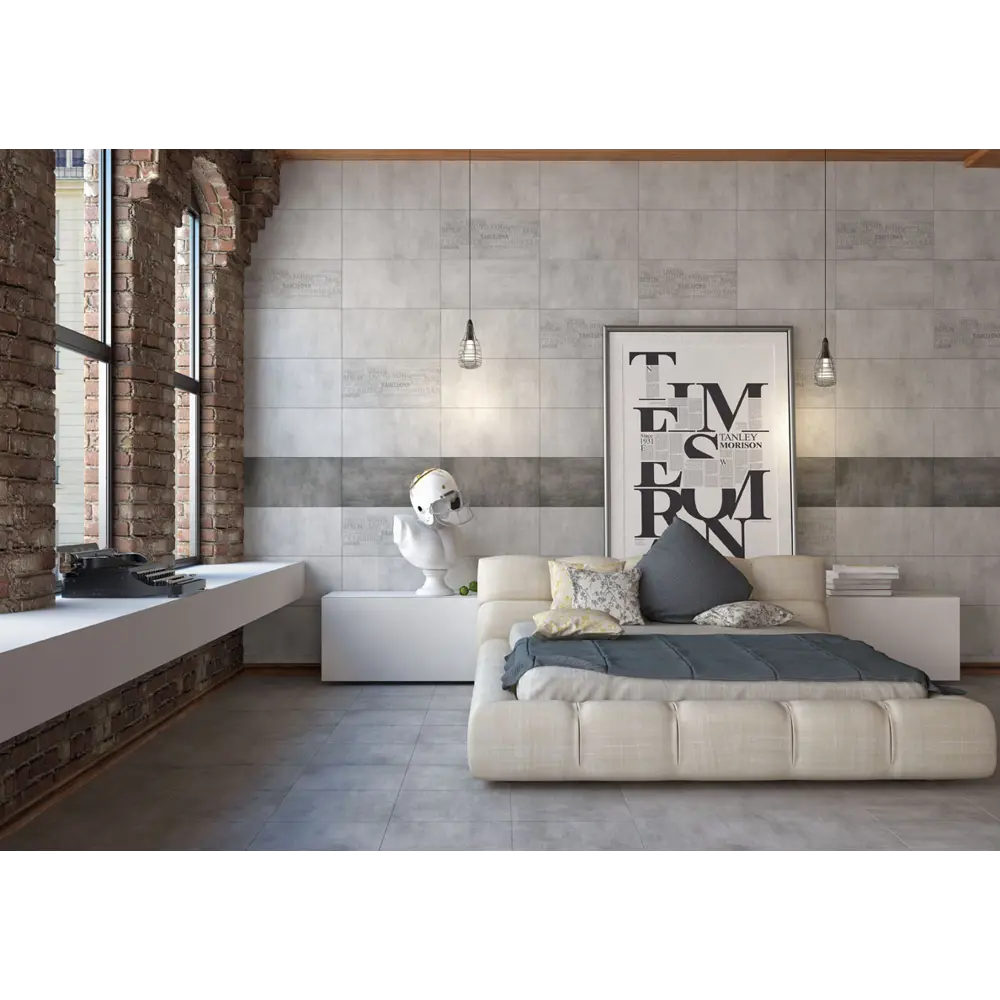 Плитка универсальная Kendal 30.7х60.7 см 1.49 м2 цвет серый Golden Tile STLM-2212647 - Вид №3